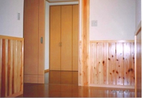 内部 大黒柱です。